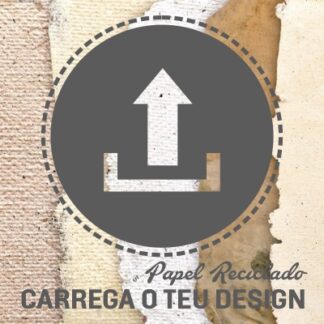 cartões de visita em papel reciclado