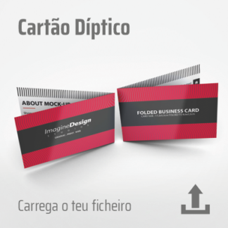 Cartão de visita Díptico - A0D