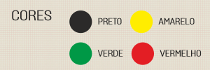 Cores disponíveis