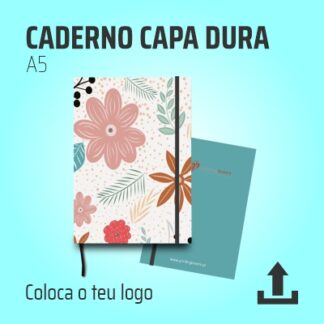 Caderno A5 de Capa Dura