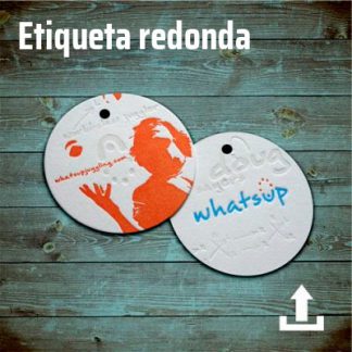 Etiquetas redondas