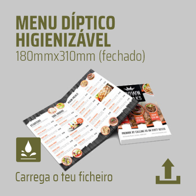 Menu díptico