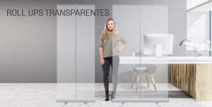 Roll-up transparente