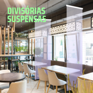 Divisórias transparentes