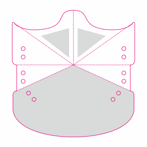 Template máscaras personalizadas