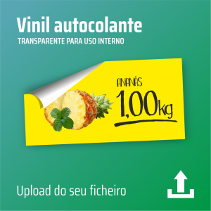 Vinil autocolante transparente