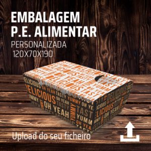 caixa alimentar personalizada