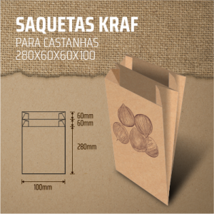 Saquetas para castanhas