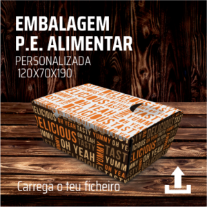 caixa alimentar personalizada