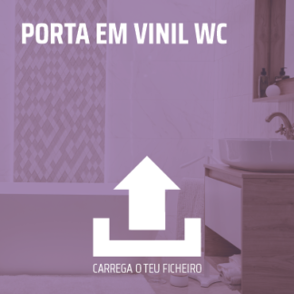 vinil decorativo para porta wc
