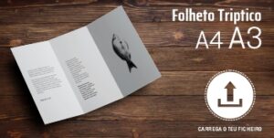Folheto tríptico
