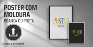 Poster com moldura