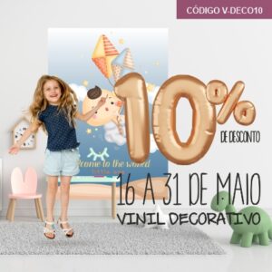 Vinil decorativo crianças